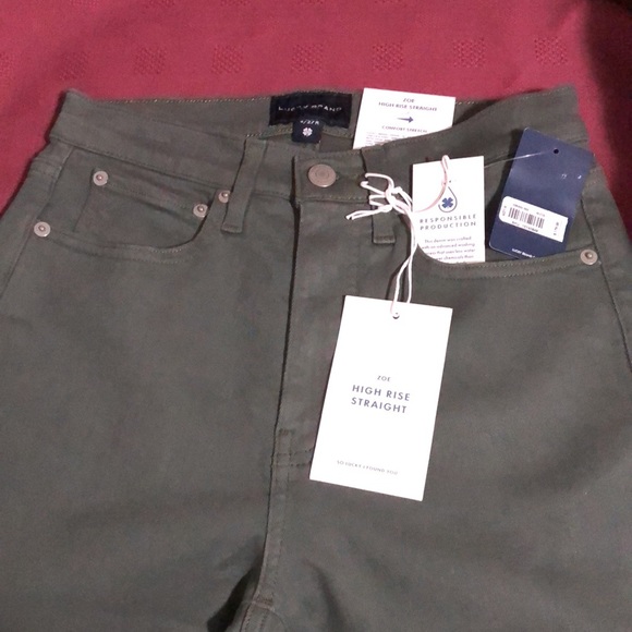 Lucky Brand Denim - 🛍️2/$25🛍️🍀LUCKY BRAND🍀 GREEN JEANS, SZ 4/27R